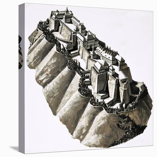 The Fortress of Bitche-Dan Escott-Premier Image Canvas