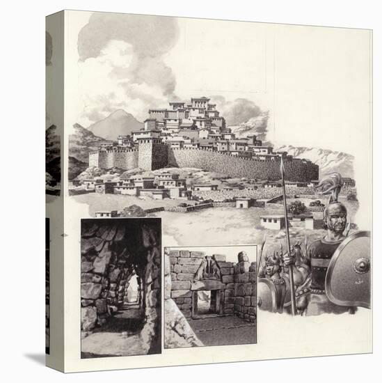 The Fortress of Mycenae-Pat Nicolle-Premier Image Canvas