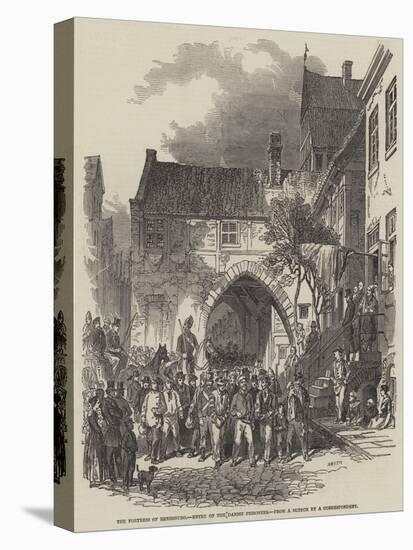 The Fortress of Rendsburg, Entry of the Danish Prisoners-null-Premier Image Canvas