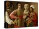 The Fortune Teller-Georges de La Tour-Stretched Canvas