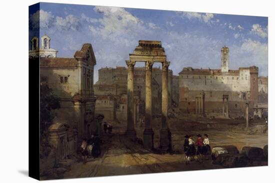 The Forum, Rome-David Roberts-Premier Image Canvas