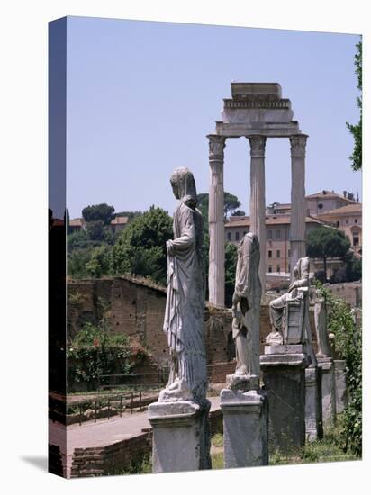 The Forum, Unesco World Heritage Site, Rome, Lazio, Italy-Roy Rainford-Premier Image Canvas