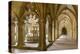 The fountain and water basin in the Claustro Real, royal cloister. Monastery of Batalha, Portugal-Martin Zwick-Premier Image Canvas