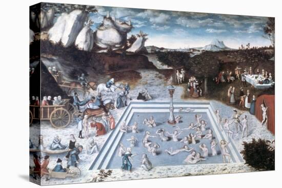 The Fountain of Youth, 1546-Lucas Cranach the Elder-Premier Image Canvas