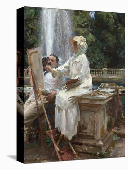 The Fountain, Villa Torlonia, Frascati, Italy, 1907-John Singer Sargent-Premier Image Canvas