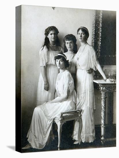 The Four Daughters of Tsar Nicholas II of Russia, 1910S-K von Hahn-Premier Image Canvas