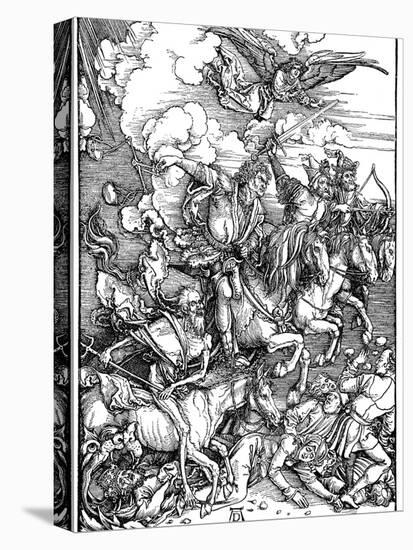 The Four Horsemen of the Apocalypse, 1498-Albrecht Durer-Premier Image Canvas