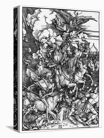 The Four Horsemen of the Apocalypse-Albrecht Dürer-Premier Image Canvas