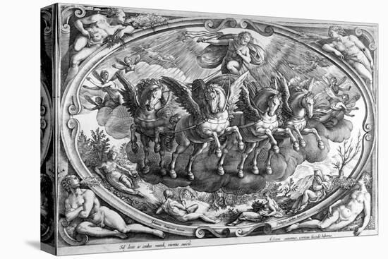 The Four Seasons, Engraved by Philip Galle, C.1580-Jan van der Straet-Premier Image Canvas