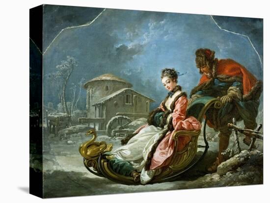 The Four Seasons: Winter-Francois Boucher-Premier Image Canvas