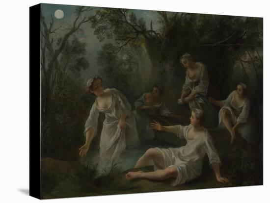 The Four Times of Day: Evening, C. 1740-Nicolas Lancret-Premier Image Canvas