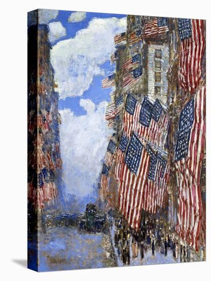 The Fourth of July, 1916-Childe Hassam-Premier Image Canvas