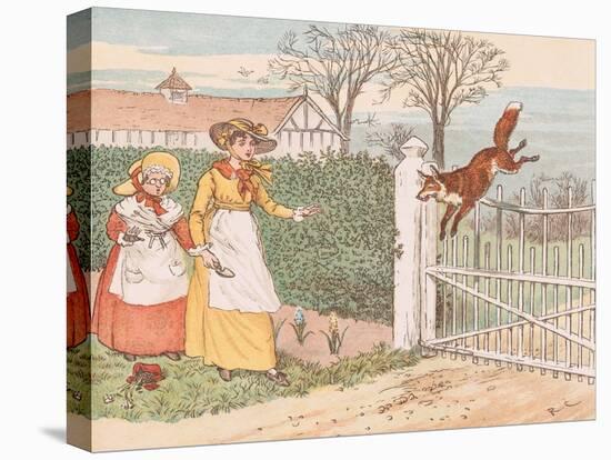 The Fox Jumps over the Parson's Gate-Randolph Caldecott-Premier Image Canvas