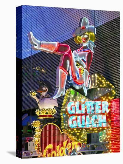 The Freemont Street Experience in Downtown Las Vegas, Las Vegas, Nevada, USA, North America-Gavin Hellier-Premier Image Canvas