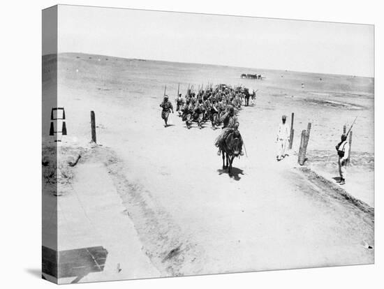 The French Foreign Legion on Manoeuvres, Boudenib, Morocco, 1911-null-Premier Image Canvas