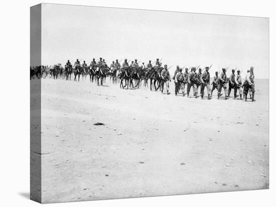 The French Foreign Legion on Manoeuvres, Boudenib, Morocco, 1911-null-Premier Image Canvas