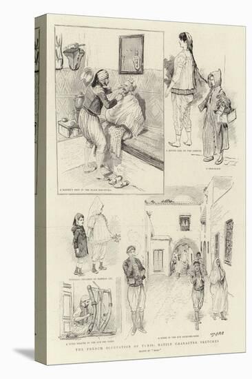 The French Occupation of Tunis, Native Character Sketches-null-Premier Image Canvas