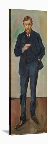 The Frenchman, Marcel Archinard, C.1904 (Oil on Canvas)-Edvard Munch-Premier Image Canvas
