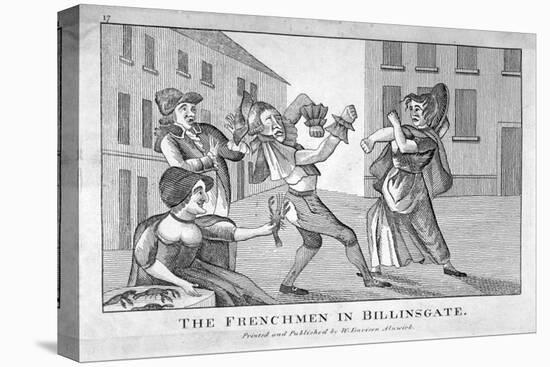 The Frenchmen in Billinsgate, 1754-null-Premier Image Canvas