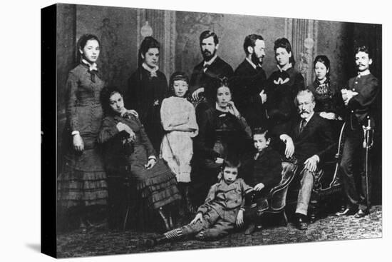 The Freud Family, C.1876-Austrian Photographer-Premier Image Canvas