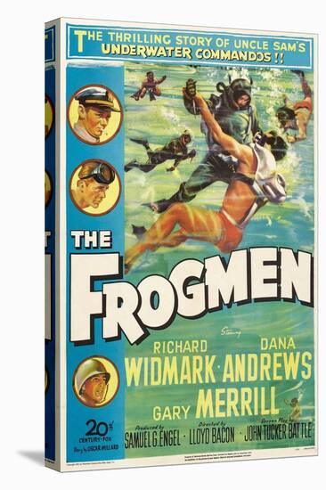 The Frogmen, 1951, Directed by Lloyd Bacon-null-Premier Image Canvas