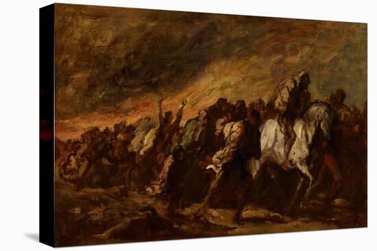 The Fugitives, C.1868-Honore Daumier-Premier Image Canvas