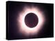 The Full Solar Eclipse is Seen in Saint Pierre Du Port Near Normandy, France-null-Premier Image Canvas