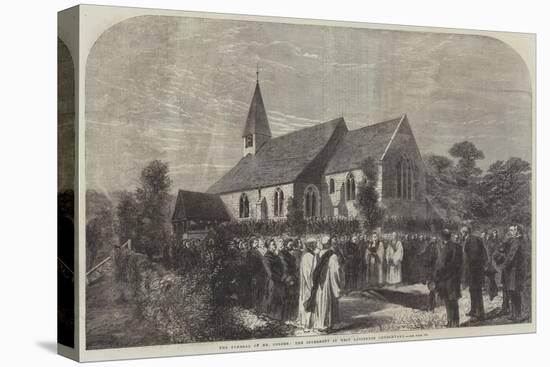 The Funeral of Mr Cobden, the Interment in West Lavington Churchyard-null-Premier Image Canvas