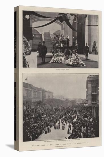 The Funeral of the Late Nubar Pasha in Alexandria-null-Premier Image Canvas