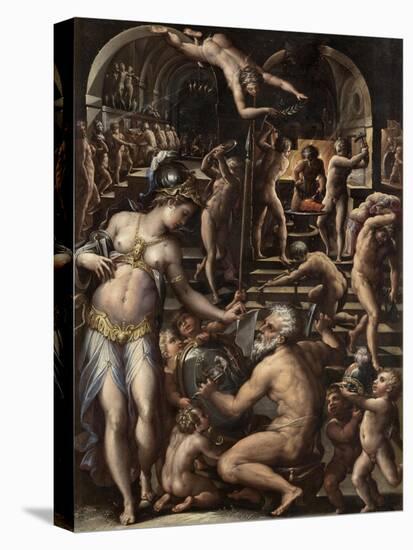 The Furnace of Volcano, 1563-1565-Giorgio Vasari-Premier Image Canvas