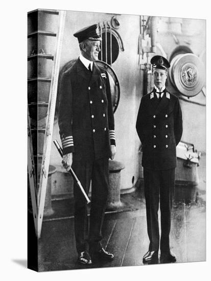 The Future King Edward VIII as a Midshipman in HMS Hindustan, C1910-null-Premier Image Canvas