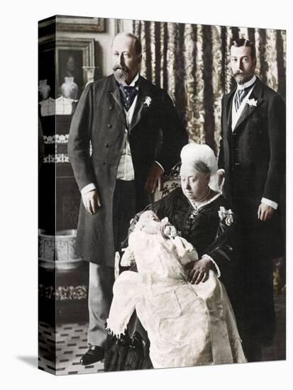 The Future King Edward Viiis Christening Day, 16 July 1894-null-Premier Image Canvas