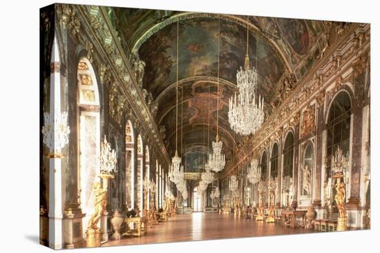 The Galerie Des Glaces (Hall of Mirrors) 1678-84-Jules Hardouin Mansart-Premier Image Canvas