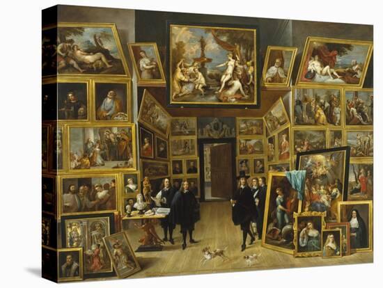 The Gallery of Archduke Leopold Wilhelm-David Teniers the Younger-Premier Image Canvas