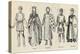 'The Gallery of British Costume: Types of Dress in Early Plantagenet Times', c1934-Unknown-Premier Image Canvas