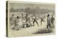 The Game of Lacrosse, Melee Between Canadians and Iroquois Indians at Belfast-William Ralston-Premier Image Canvas