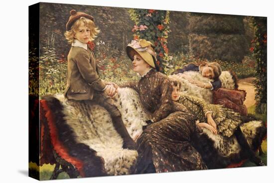 The Garden Bench, 1882-James Tissot-Premier Image Canvas