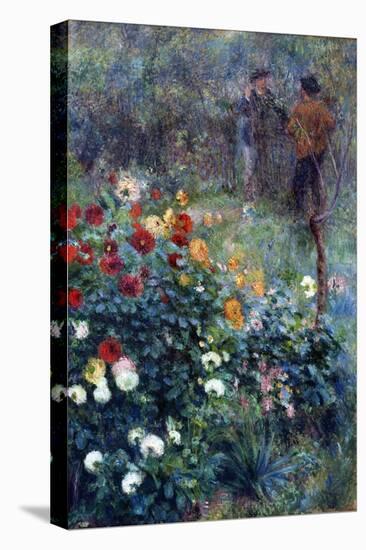 The Garden in the Rue Cortot, Montmartre - Pierre Auguste Renoir (1841-1919). Oil on Canvas, 1876.-Pierre Auguste Renoir-Premier Image Canvas