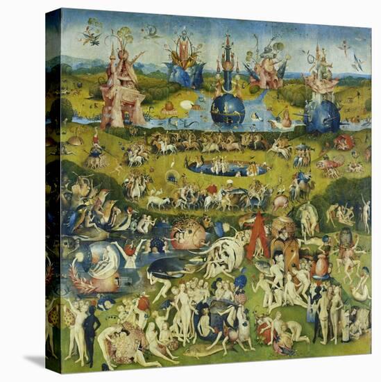 The Garden of Earthly Delights, Central Panel of a Triptych-Hieronymus Bosch-Premier Image Canvas