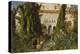 The Garden of the Generalife Palace, Granada, 1885-Ludwig Hans Fischer-Premier Image Canvas