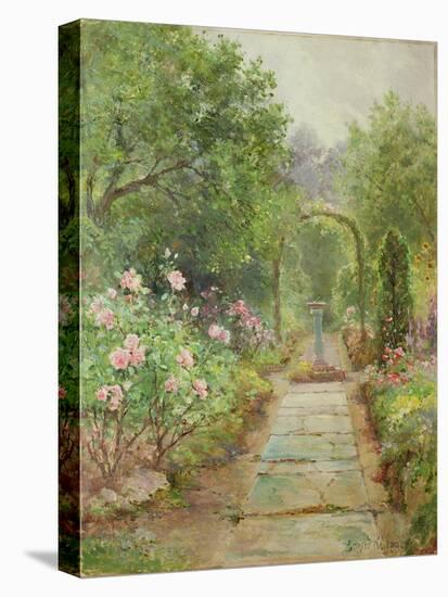 The Garden Path-Ernest Walbourn-Premier Image Canvas