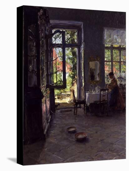 The Garden Room-Gotthardt Johann Kuehl-Premier Image Canvas