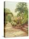 The Garden Steps-Ernest Walbourn-Premier Image Canvas