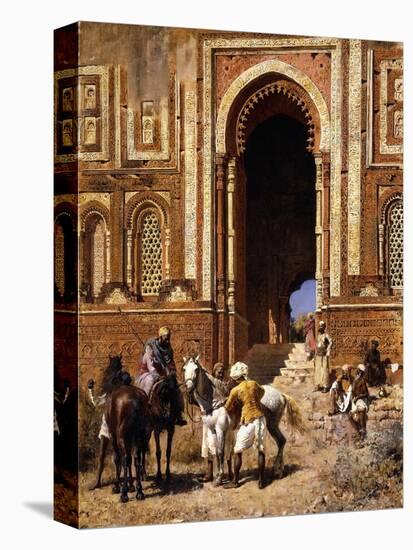 The Gateway of Alah-Ou-Din, Old Delhi, Late 19th Century-Edwin Lord Weeks-Premier Image Canvas