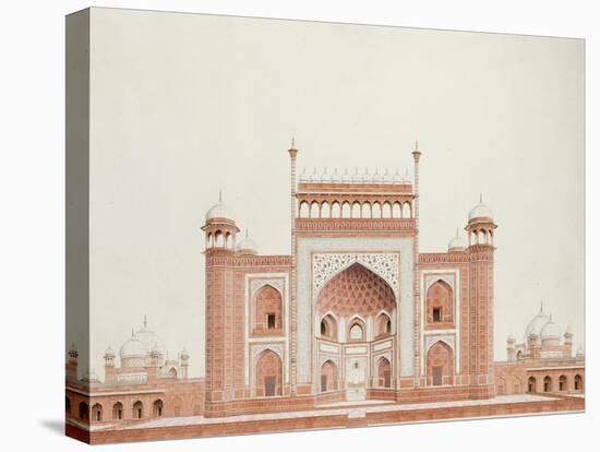 The Gateway of the Taj, Agra School, circa 1815-null-Premier Image Canvas