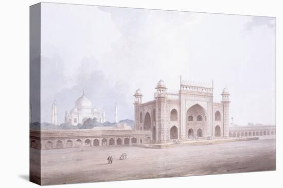 The Gateway of the Taj Mahal, Agra, Uttar Pradesh-Thomas & William Daniell-Premier Image Canvas