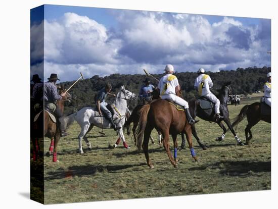 The Geeburg Polo Match, Bushmen Versus Melbourne Polo Club, Australia-Claire Leimbach-Premier Image Canvas