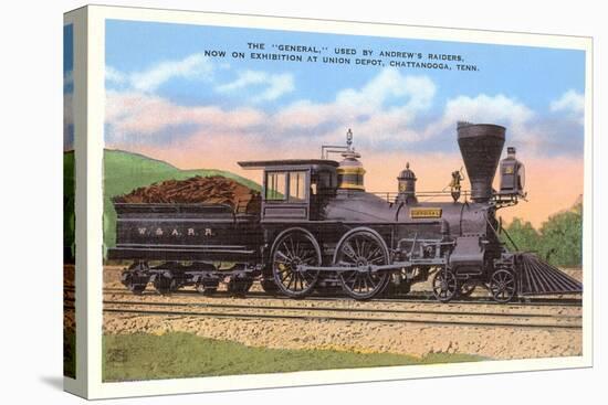 The General, Locomotive, Chattanooga, Tennessee-null-Stretched Canvas