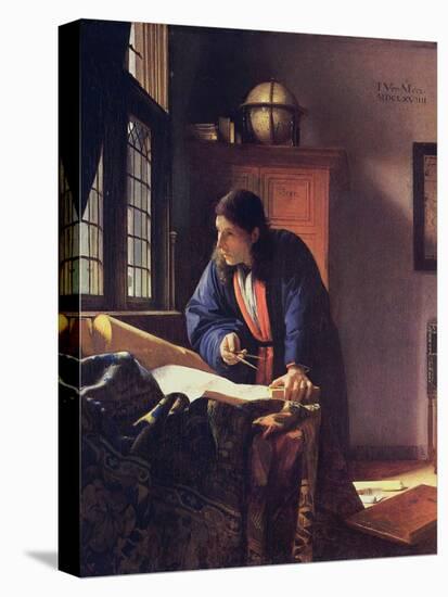 The Geographer, 1668-1669-Johannes Vermeer-Premier Image Canvas