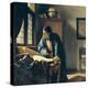 The Geographer-Johannes Vermeer-Premier Image Canvas